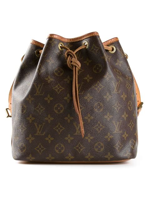 louis vuitton monogram bucket-type bag